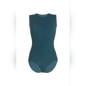 Maison Martin Margiela Teal Crewneck Bodysuit